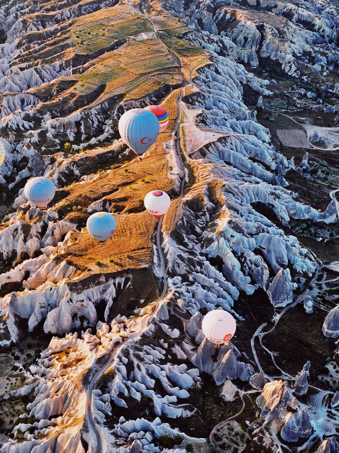 土耳其卡帕多基亞的熱氣球之旅
